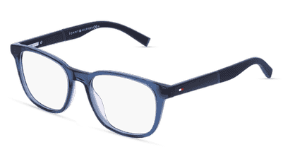 TOMMY HILFIGER TH 1907 Bleu transparent Vue d'angle