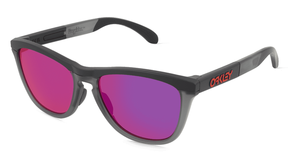 Oakley 0OO9284 FROGSKINS RANGE Noir mat Vue d'angle