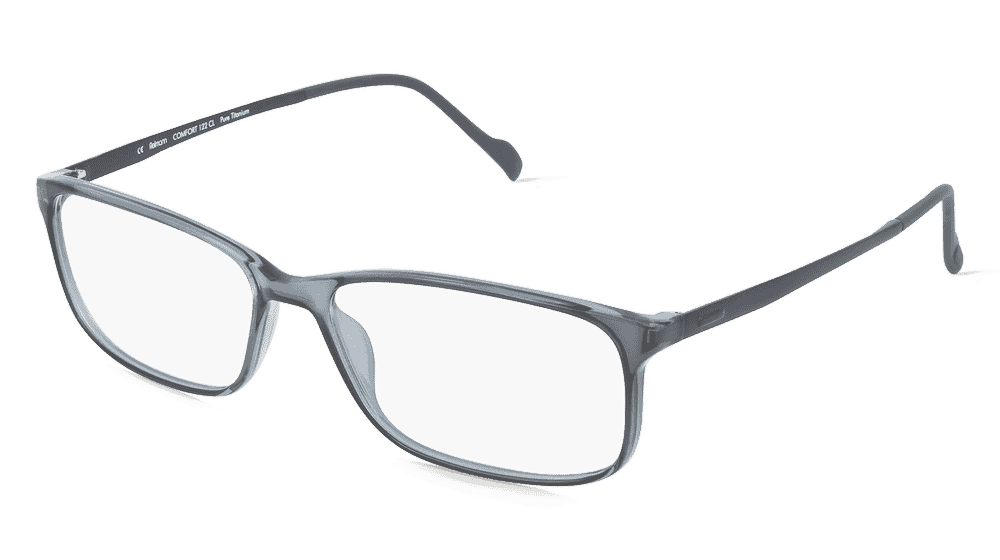 Fielmann COMFORT 122 CL Gris gun bleu Vue d'angle