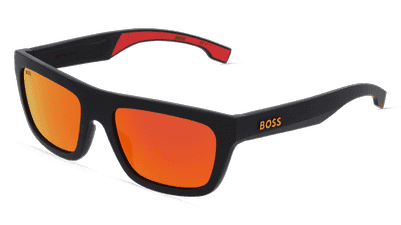 BOSS 1450/S zwart mat Hoekaanzicht