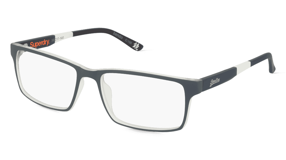 Superdry SDO Bendo Gris blanc Vue d'angle