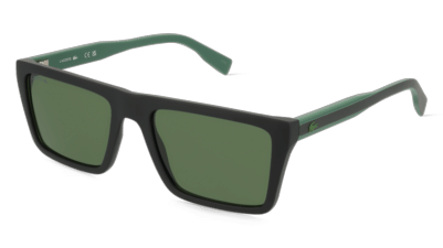 Lacoste L6009S Bleu rouge Vue d'angle