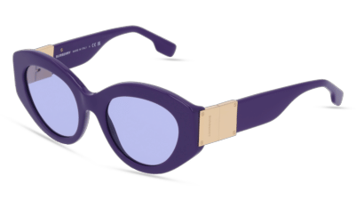 Burberry BE4361 SOPHIA Blanc Vue d'angle