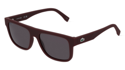 Lacoste L6001S Gris mat Vue d'angle
