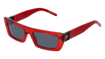 Hugo HG 1256/S Noir brillant Vue d'angle
