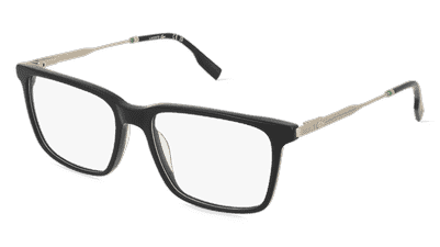 Lacoste L2925 Gris gun Havane Vue d'angle