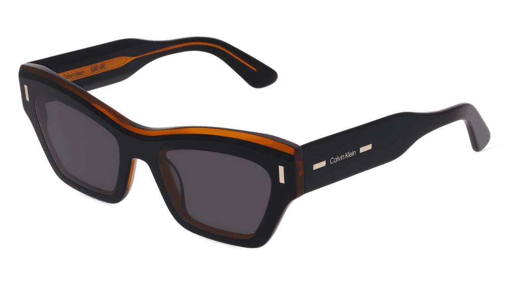 CALVIN KLEIN CK 23503S Brun noir Vue d'angle