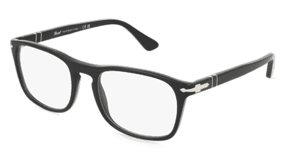 Persol 0PO3344V grijs gestreept Hoekaanzicht