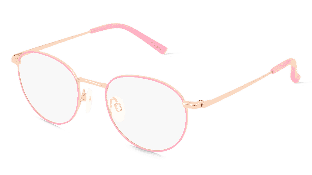 Fielmann BD 577 CL LISA Rose doré Vue d'angle