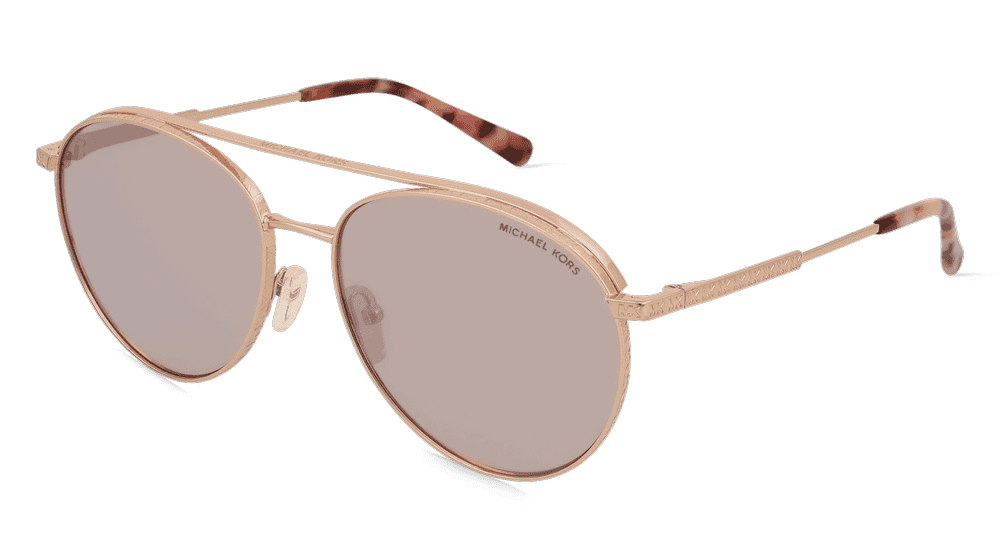Michael Kors MK1138 Rouge doré Vue d'angle