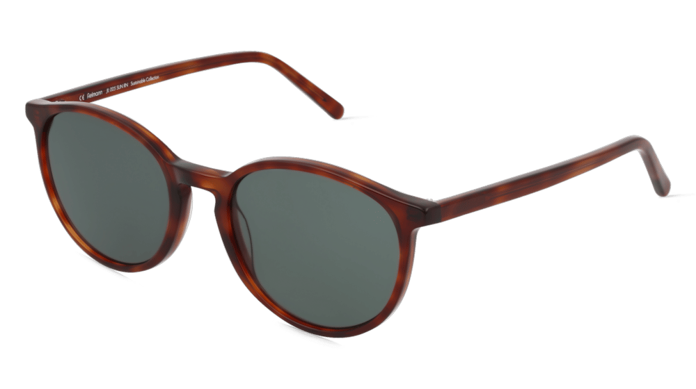 Fielmann JIL 005 SUN RN RILEY Havanna brillant Vue d'angle