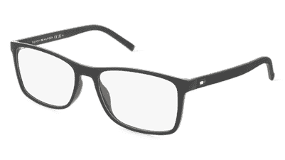 Tommy Hilfiger Eyewear TH 1785 Noir mat Vue d'angle