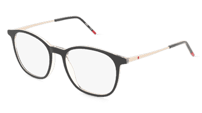 Hugo HG 1325 Havana goud Hoekaanzicht