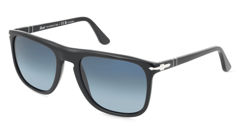 Persol PO3336S Noir Vue d'angle