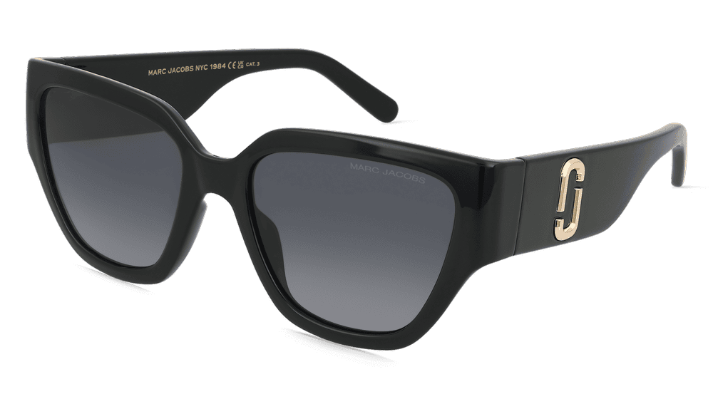 Marc Jacobs MARC 724/S zwart Hoekaanzicht