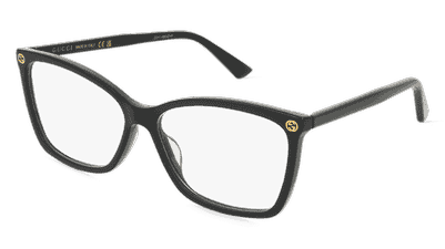 Gucci GG0025O havana Hoekaanzicht