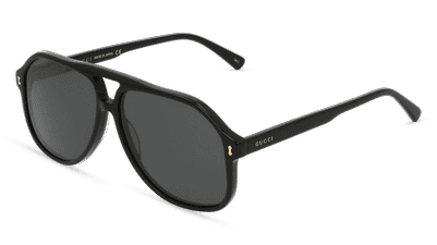 GUCCI GG1042S Havanna glanzend Hoekaanzicht