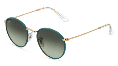 RAY-BAN RB 3447JM ROUND FULL COLOR grijs Hoekaanzicht