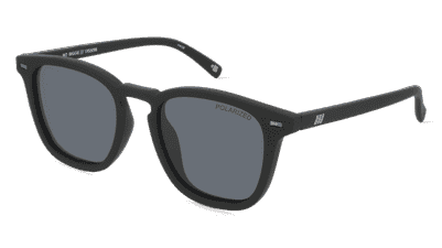 Le Specs NO BIGGIE zwart bruin Hoekaanzicht