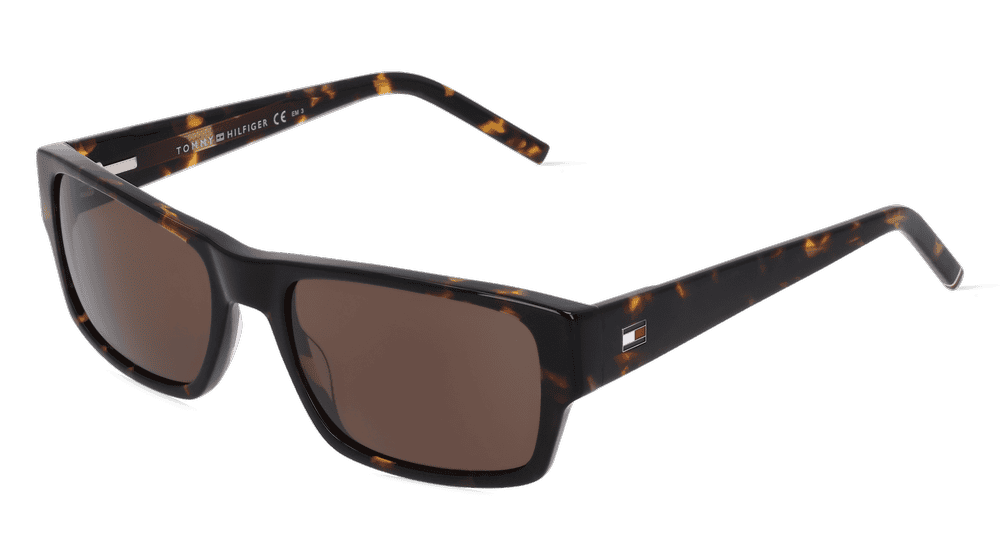 Tommy Hilfiger Eyewear TH 2017/S Havanna foncé Vue d'angle