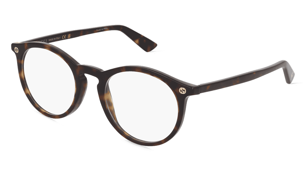 Gucci GG0121O Havane Vue d'angle