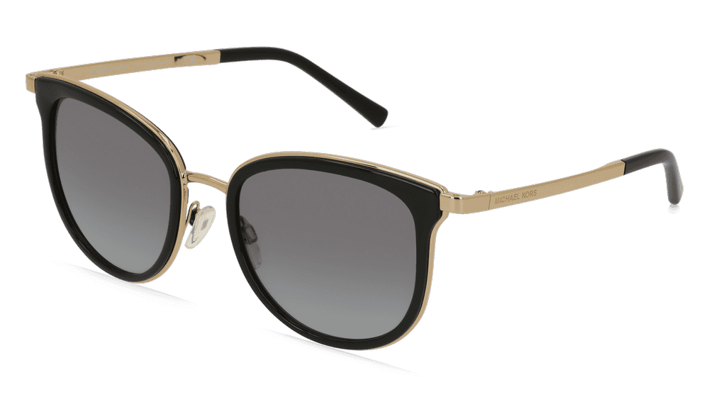 MICHAEL KORS MK1010 zwart goud Hoekaanzicht