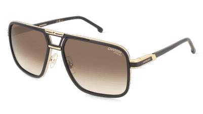 Carrera 207560 zwart goud Hoekaanzicht