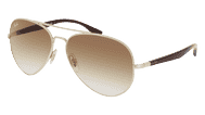 RAY-BAN RB 3675 Gold Corner View
