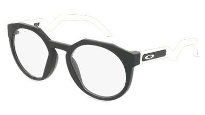 Oakley 0OX8139 HSTN RX wit transparant Hoekaanzicht