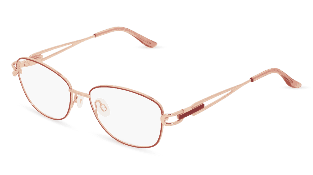 Sarina goud rood Hoekaanzicht