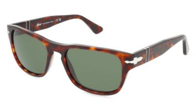 Persol PO3341S Rayé gris Vue d'angle