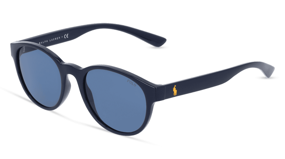 POLO BY RALPH LAUREN PH4176 Blauw glanzend Hoekaanzicht
