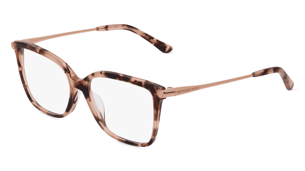 Michael Kors MK4101U Pink vert Vue d'angle