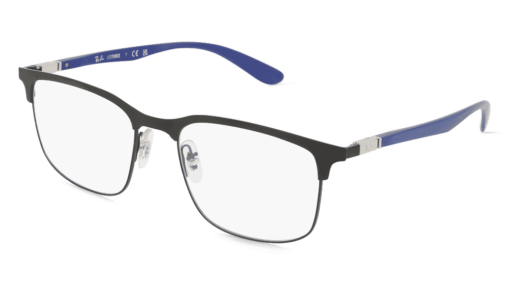 Ray-Ban 0RX6518 Noir Vue d'angle