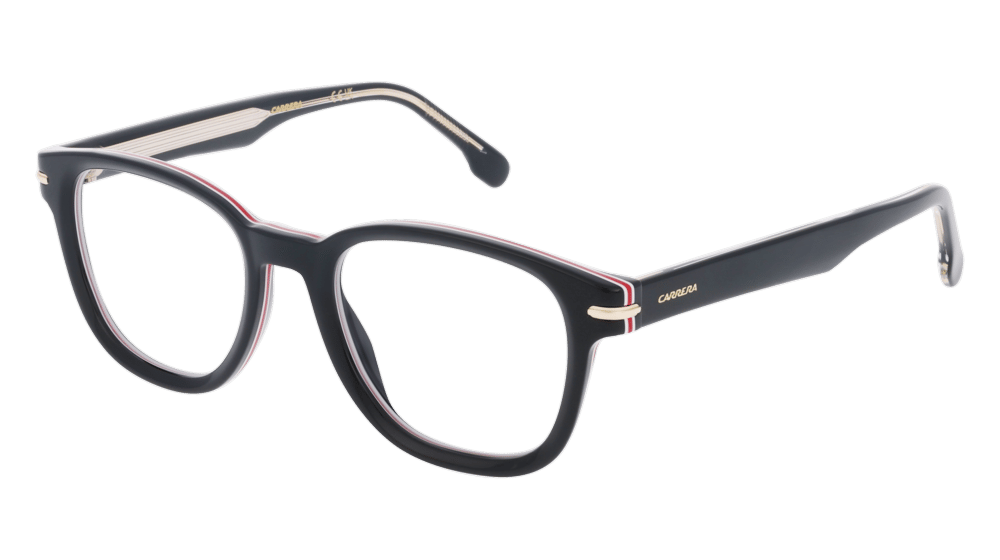 Carrera 331 Noir Vue d'angle