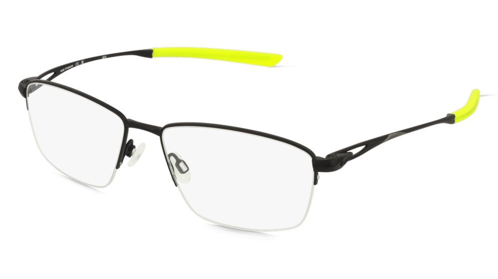 Nike 6045 Noir jaune Vue d'angle
