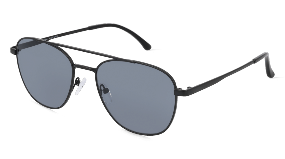 Fielmann BD 556 SUN CL Noir mat Vue d'angle