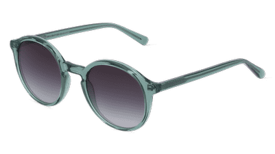 Fielmann ABC 073 SUN FA LEO Zwart glanzend Hoekaanzicht