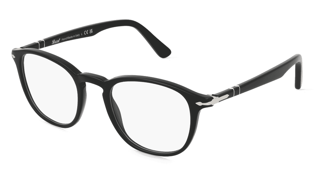 Persol 0PO3143V zwart Hoekaanzicht