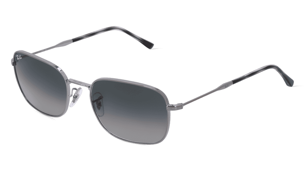 Ray-Ban RB3706 Gris gun Vue d'angle