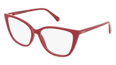 Polaroid PLD D545 rood Hoekaanzicht