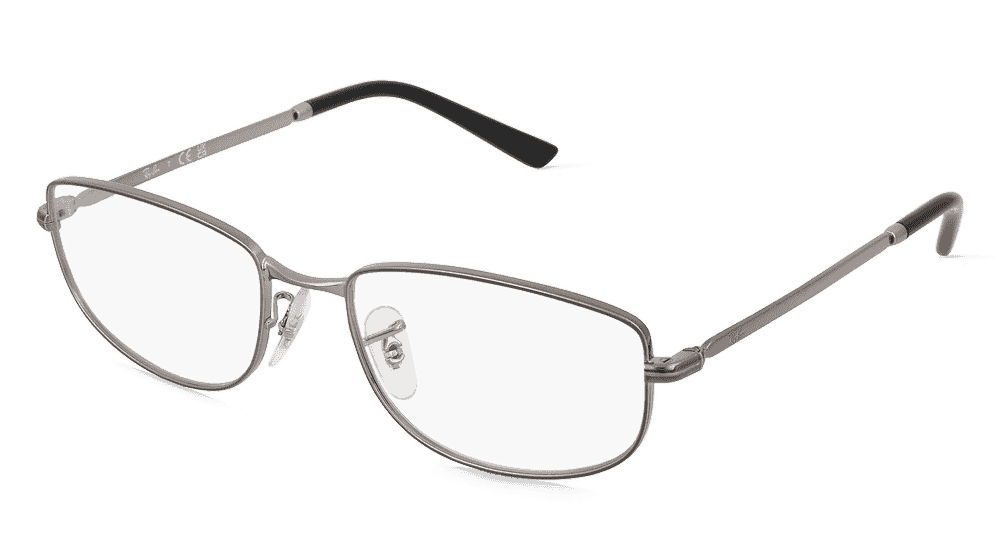 Ray-Ban 0RX3732V Gris gun Vue d'angle