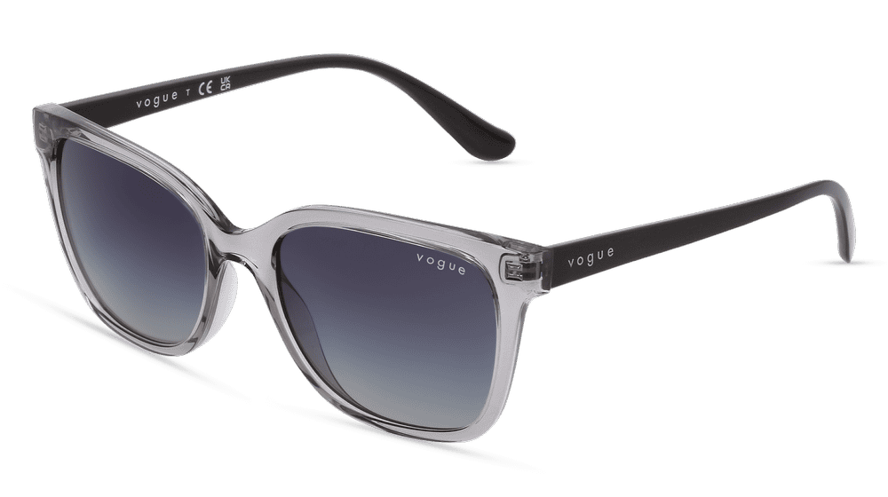 VOGUE VO5426S grijs transparant Hoekaanzicht