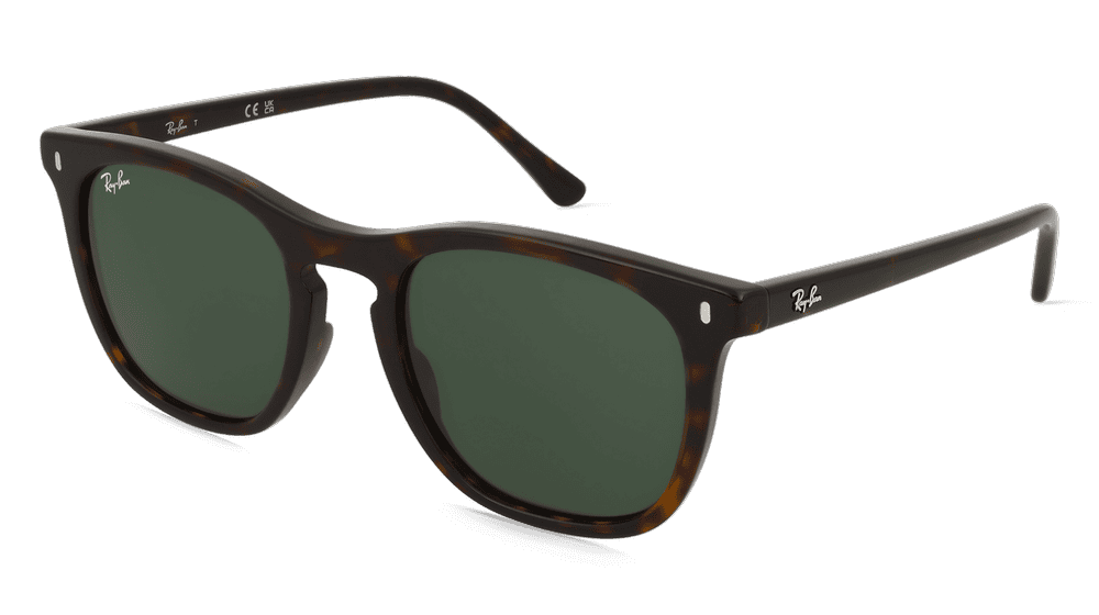 Ray-Ban 0RB2210 Havane Vue d'angle