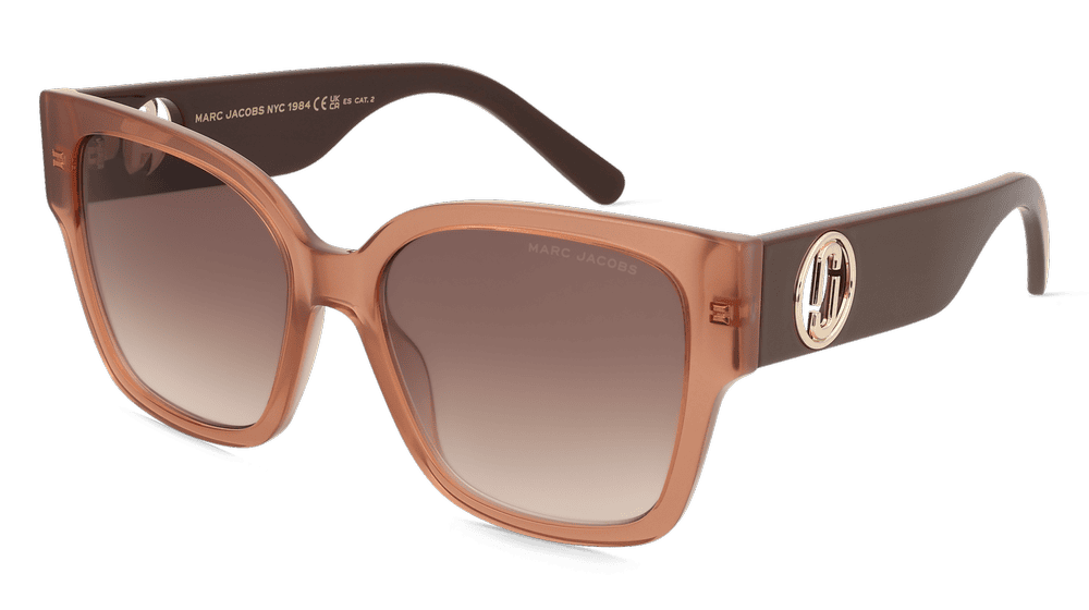 Marc Jacobs 698/S Kristal beige Hoekaanzicht