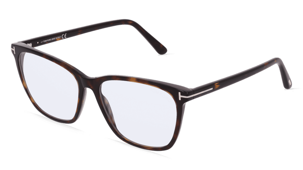 Tom Ford FT 5762-B havana Hoekaanzicht