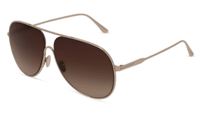 Tom Ford FT0824 roze goud Hoekaanzicht