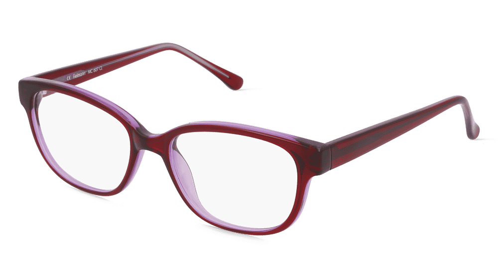 Fielmann MC 607 CL Lilas rouge Vue d'angle