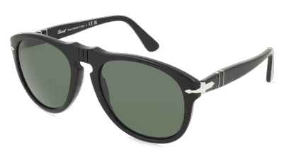 Persol 0PO0649 zwart Hoekaanzicht