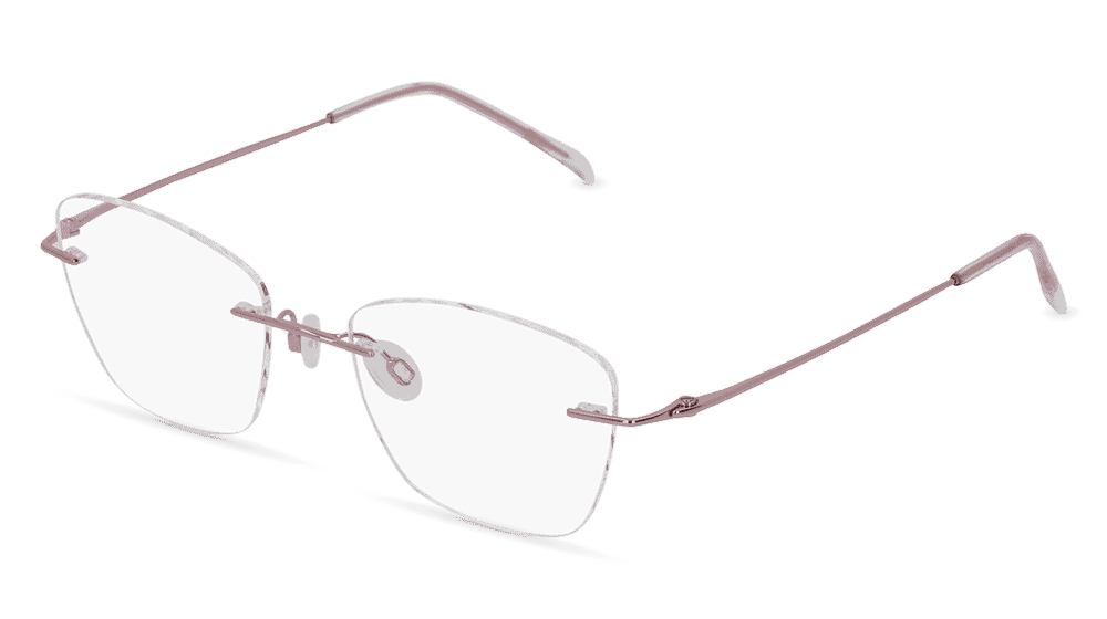 Fielmann BD 464 CL roze Hoekaanzicht